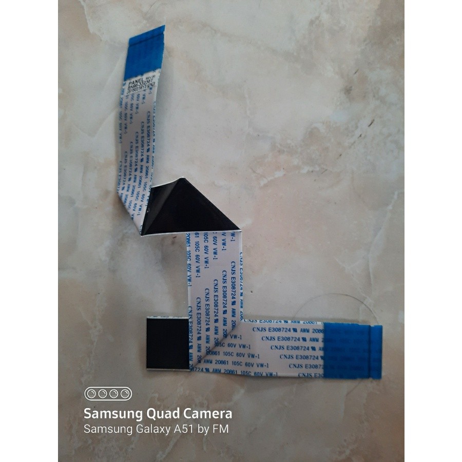 Kabel Flexible Fleksibel LVDS Tv LED Samsung UA40H5003AKXXD - UA40H5003AK - UA40H5003 - 40H5003