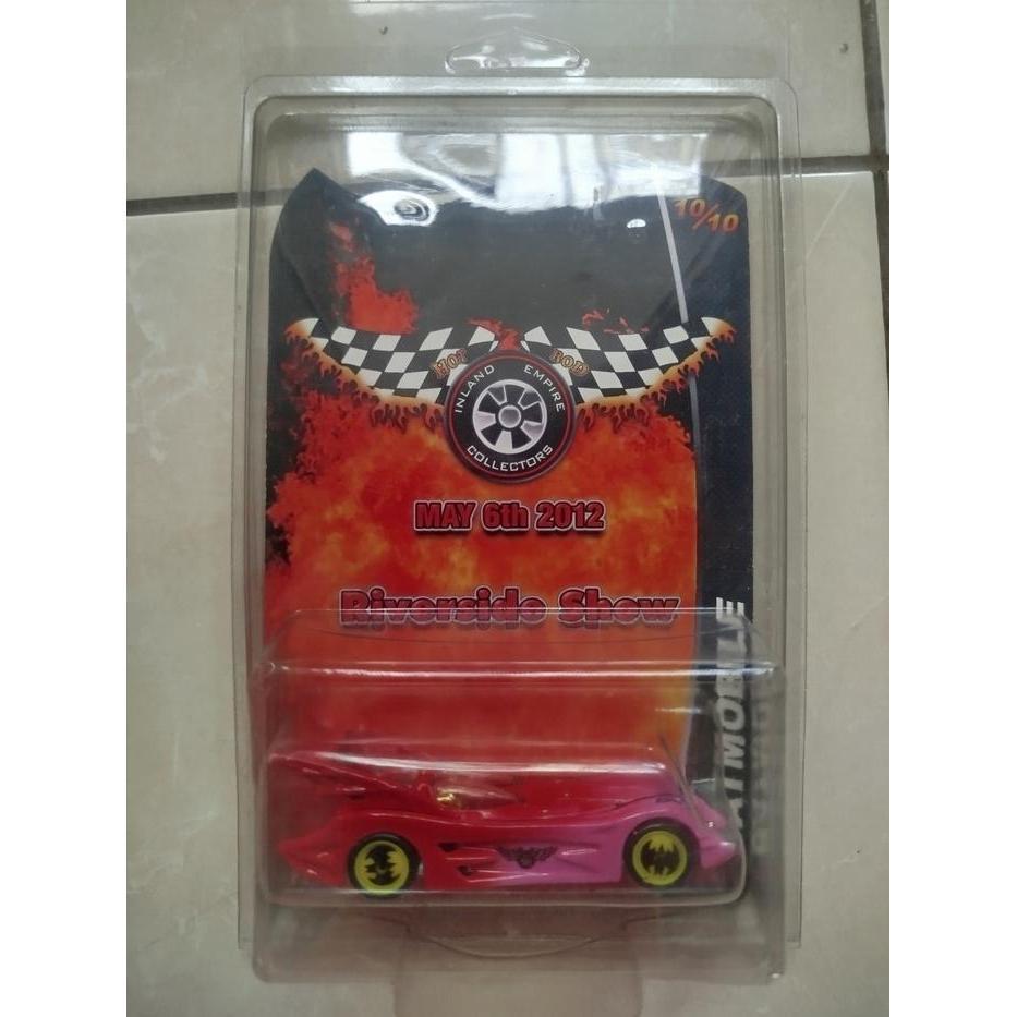 HOTWHEELS HOT WHEELS CONVENTION  BATMAN BATMOBILE  2012 CONVENTION RIVERSIDE SHOW 1010