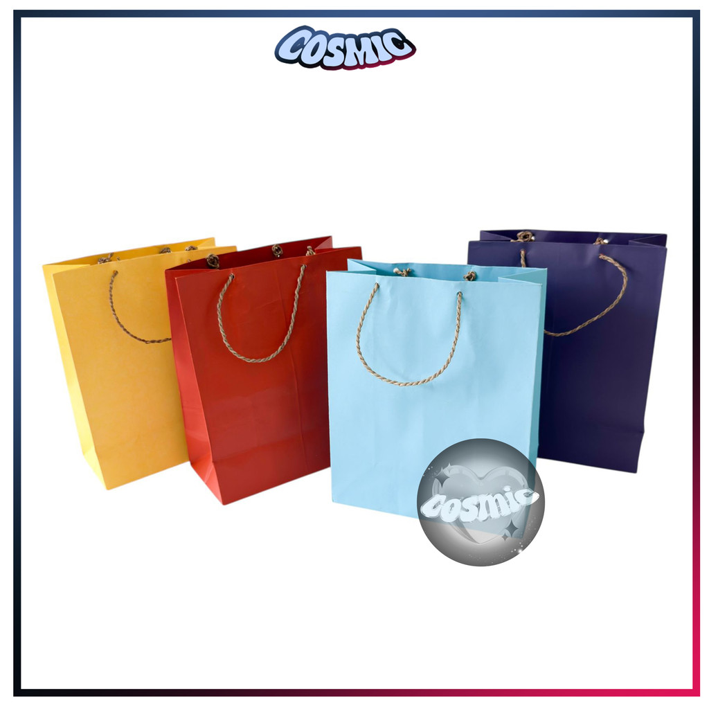 PAPER BAG WARNA WARNI / TAS KERTAS / TAS SOUVENIR KERTAS