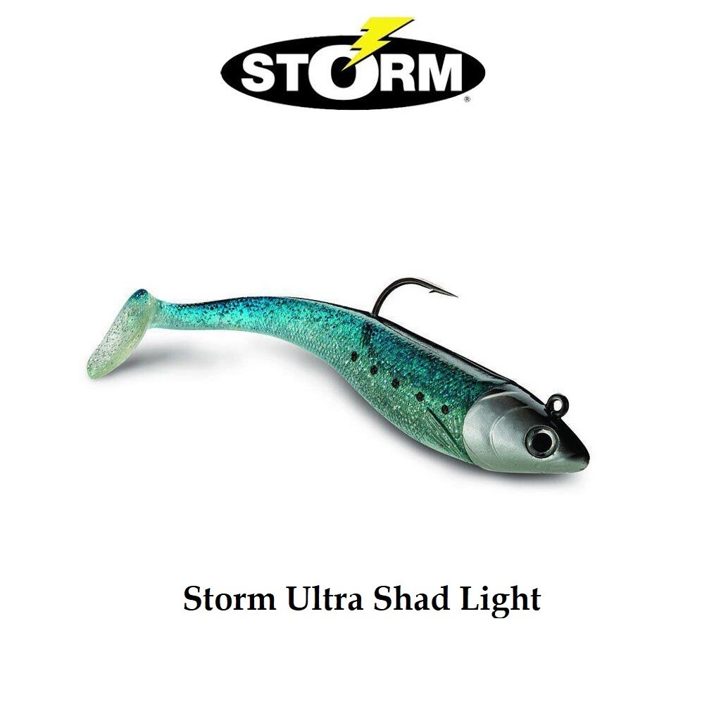 Lure Strom Ultra Shad Light - Soft Lure with Jig Head 15gr 18gr 25gr