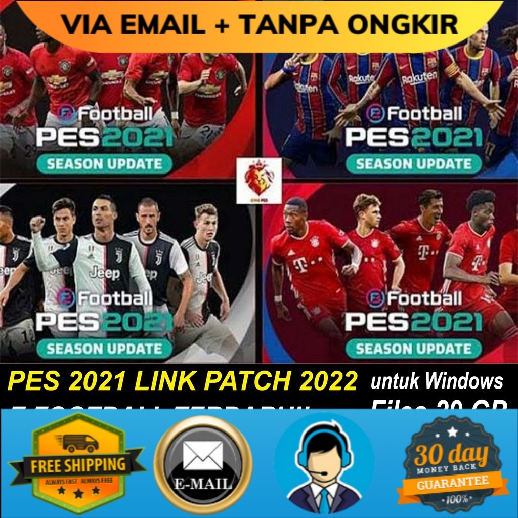 PES 2021 LINK PATCH 2022 E FOOTBALL TERBARU