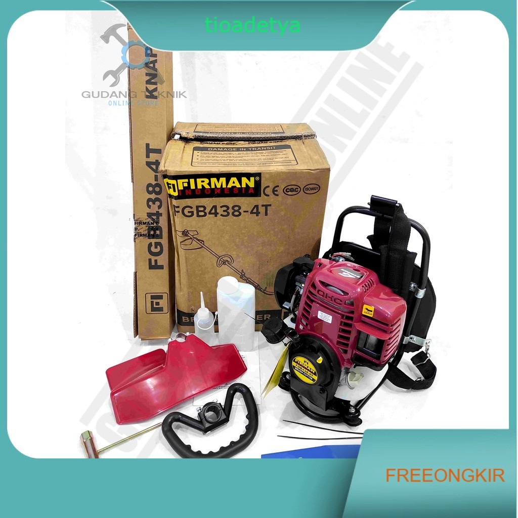 Mesin Potong Rumput 4Tak FIRMAN FGB438-4T / Mesin Pemotong Rumput Brush Cutter 4 Tak FGB 438 4T FIRM