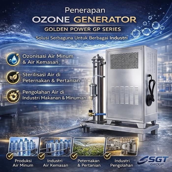OZONE GENERATOR Industrial Water Treatment System | Mesin Ozon Pengolahan Air Minum, Air Kemasan & P