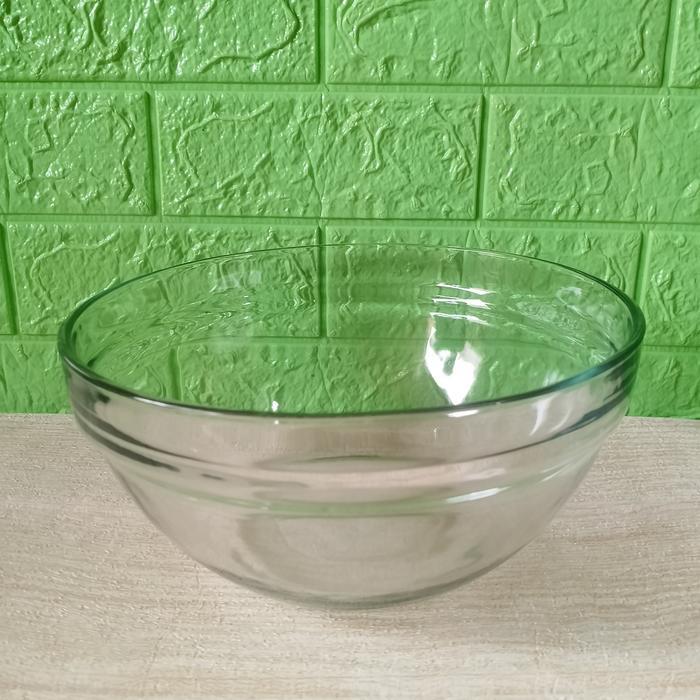 mangkok kaca mixing bowl 25 cm