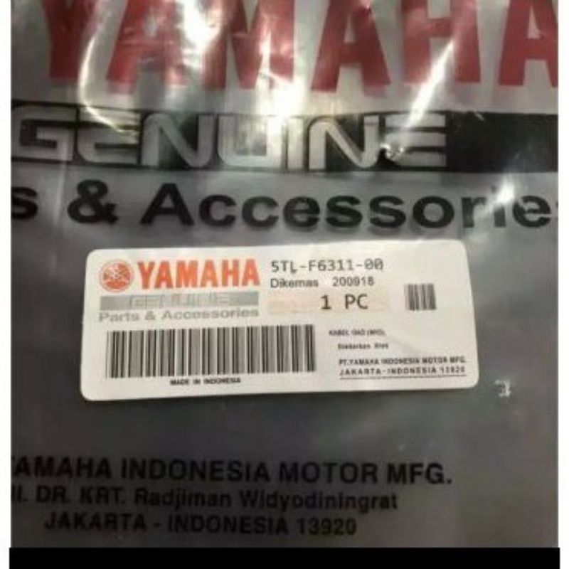 Kabel Gas Mio Karbu Kabel Gas mio Soul lama Kabel Gas Mio Sporty 5TL