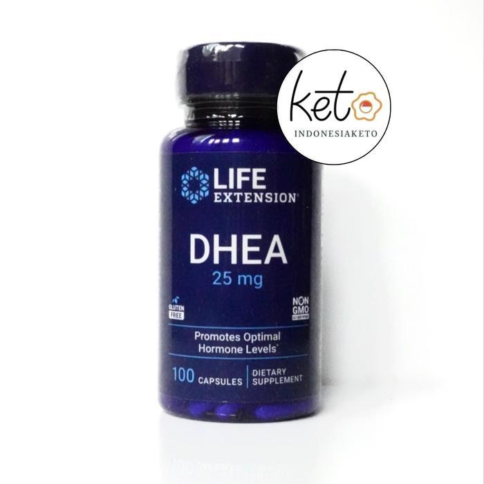 Life Extension DHEA 25 mg , 100 Capsules , ORI 100% USA