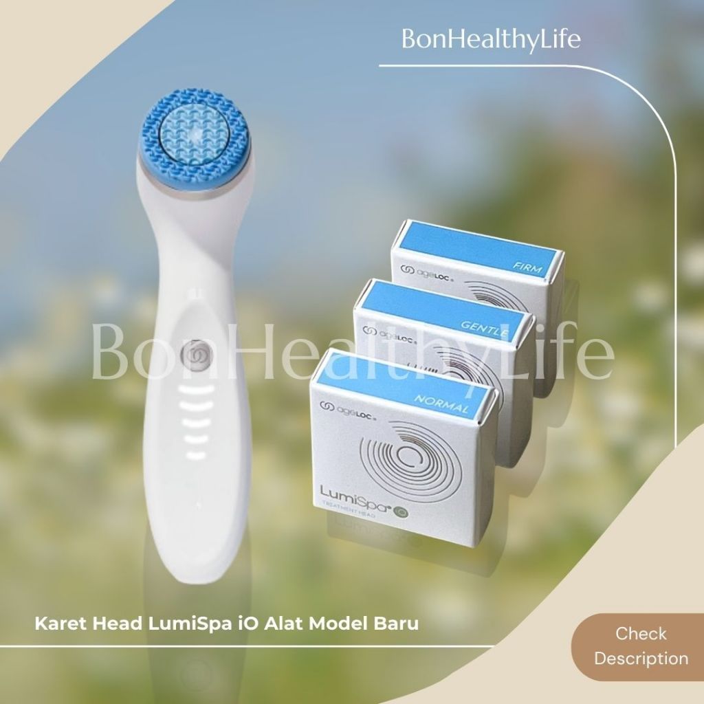 Lumi-Spa Karet Alat Baru Head LumiSpa iO Nu Skinn