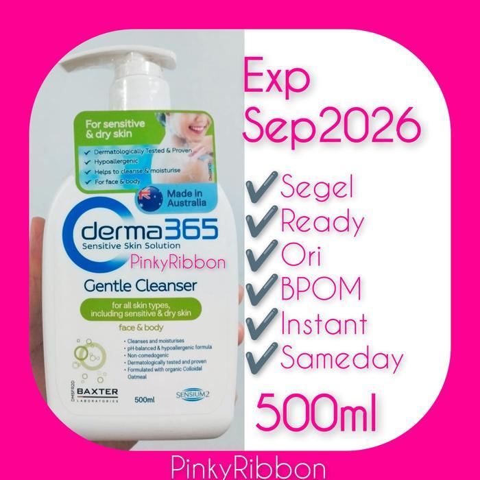 500ml Derma365 Derma 365 Gentle Cleanser