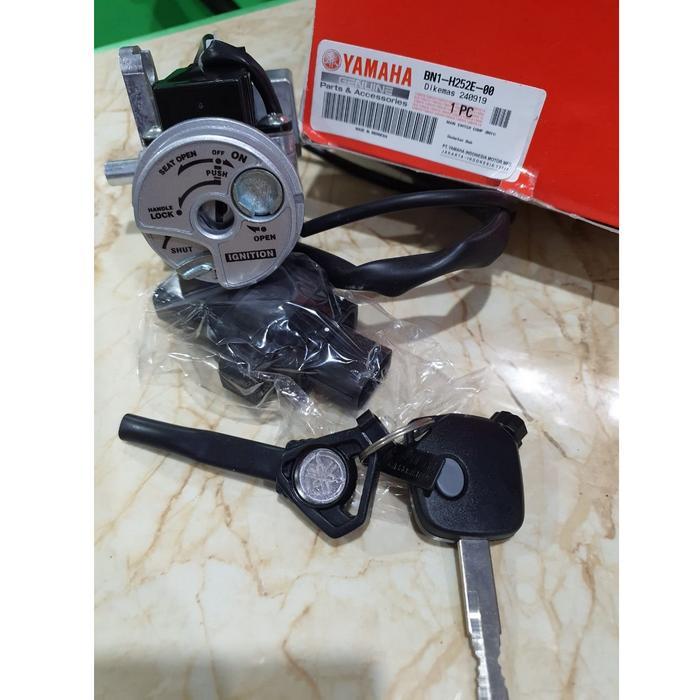 KUNCI KONTAK MIO M3 125 ISS REMOT ASLI ORIGINAL YAMAHA BN1-H252E-00