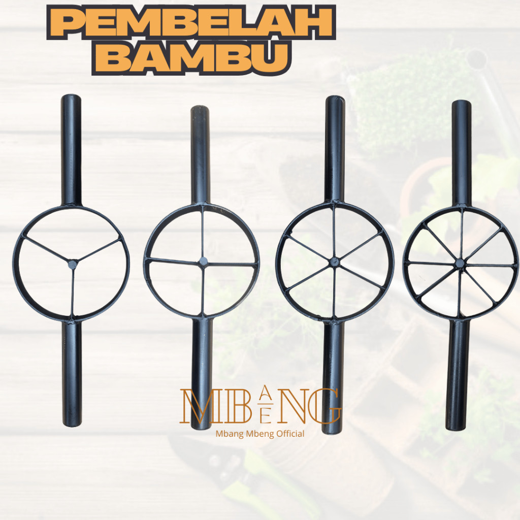 Pisau Pembelah Bambu / Belah Bambu / Belah Bambu Kerucut