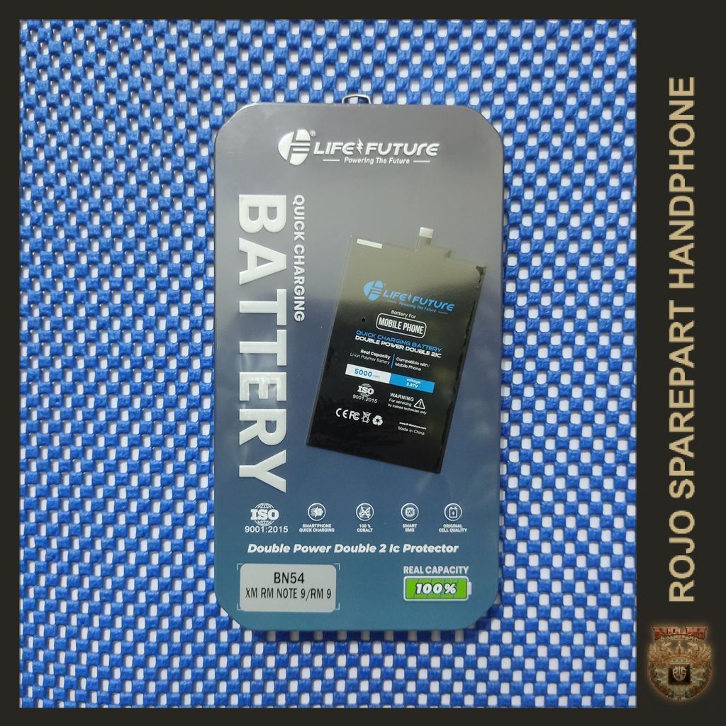 BATERAI BN54/REDMI NOTE 9/NOTE 9 PRO - LF (LIFE FUTURE) BATTERY