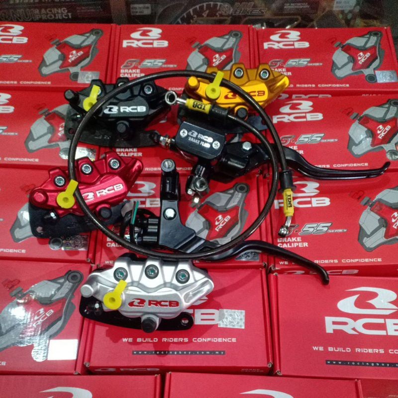 Paketan Master RCB + Handle Kiri+Kaliper RCB+Selang Rem TDR Vario Beat Scoopy Mio RX King Satria FIZ