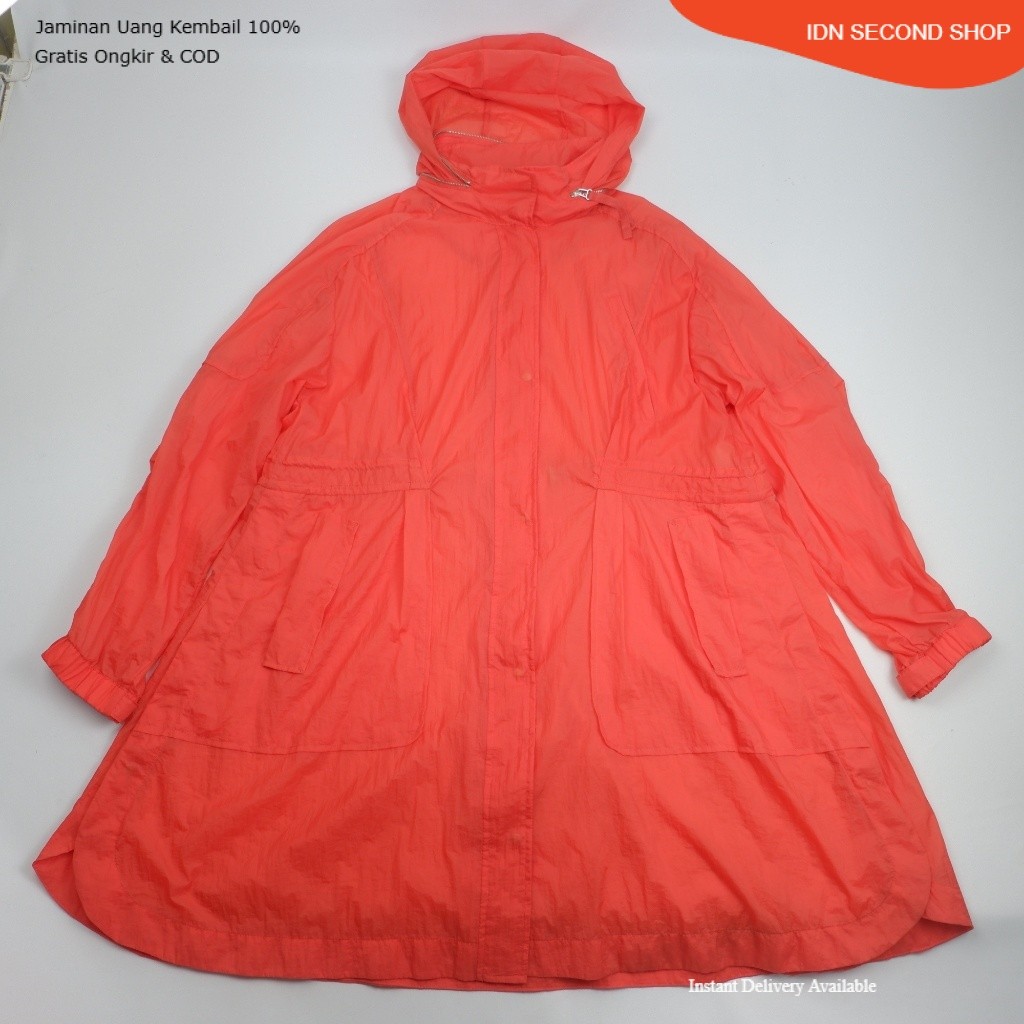 COMPAGNA Lightweight Long Duster - Trench Coat (Size XL) - Preloved