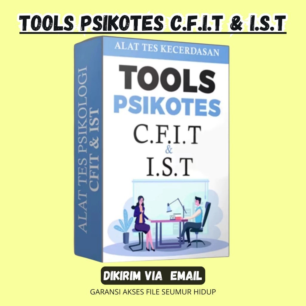 Tools Psikotes Cfit & Ist Latihan Kerja