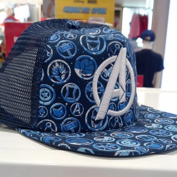 Topi anak Avengers biru Original Nevada Marvel