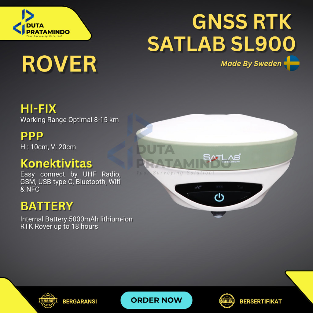 GPS Geodetik SATLAB SL900 ROVER