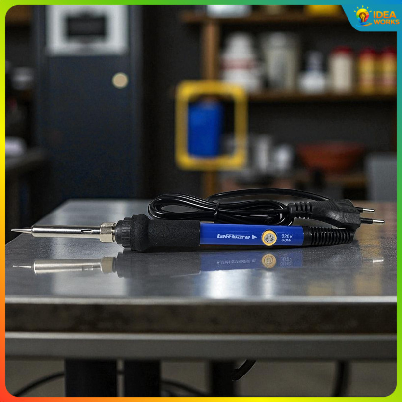 Taffware Solder Adjustable Temperature Fast Heating 60W 5 Tips 8g Tin - CS-31 C