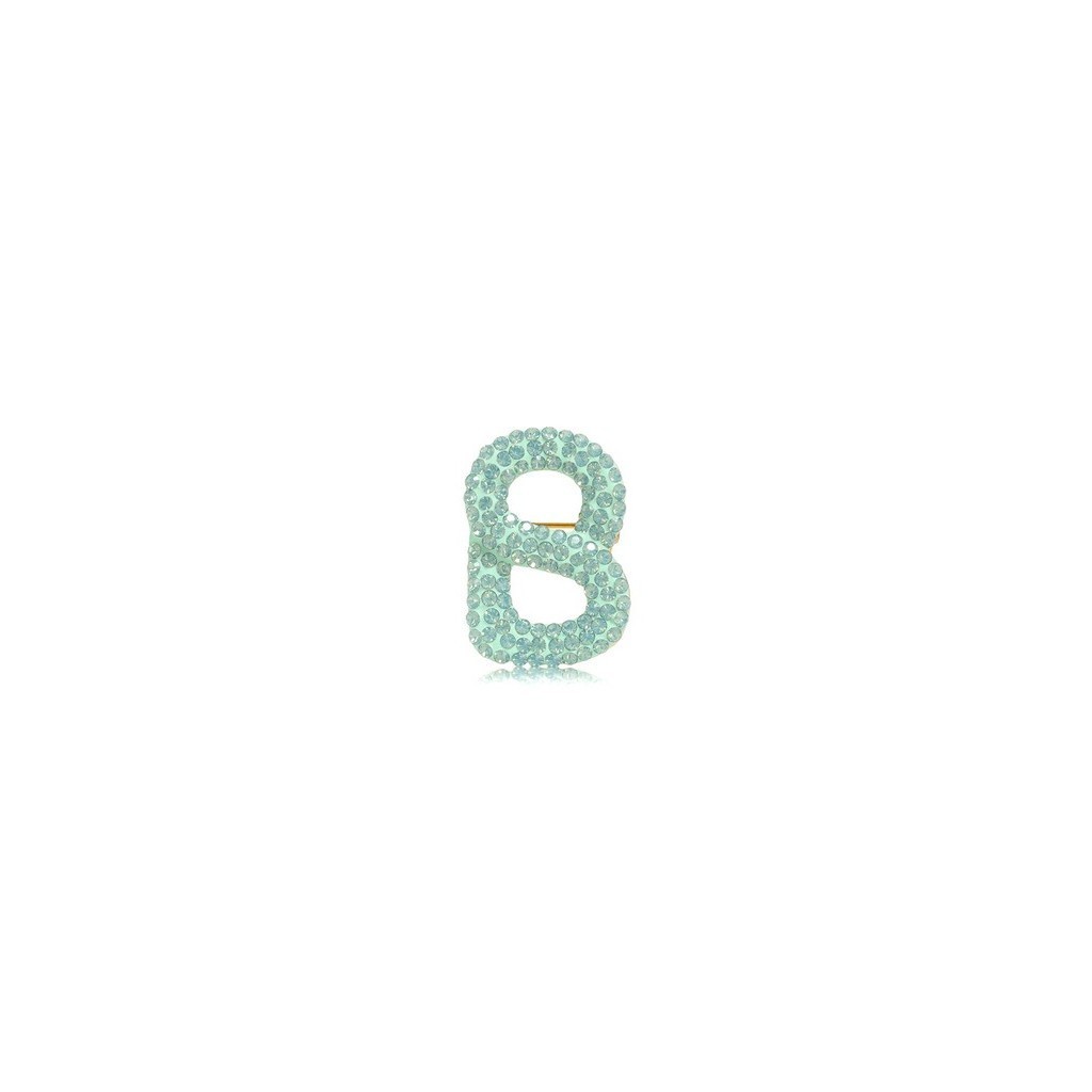 Buttonscarves Petite Signature Brooch - Pascific