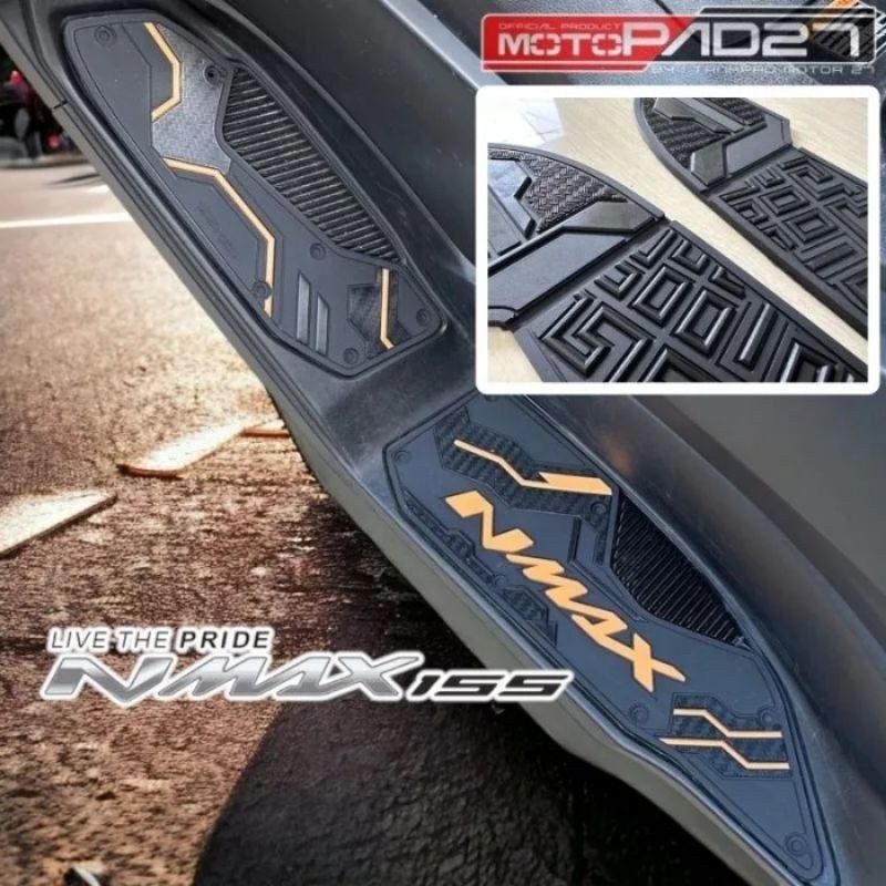 By IrpinAcc Motor Karpet Motor Nmax Alas Pijakan Kaki Nmax 2020 2021 2022 2023 Rubber
