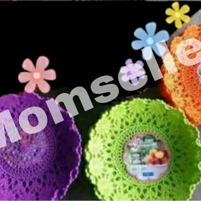 ISI 12PC PIRING ROTAN PLASTIK HARGA LUSINAN NEW MOTIF WARNA WARNI PRAKTIS KWALITAS BAGUS - ORENS