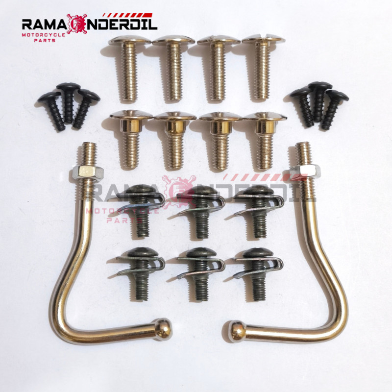 Satu Set Baut Sayap Honda Supra X 125 Lama