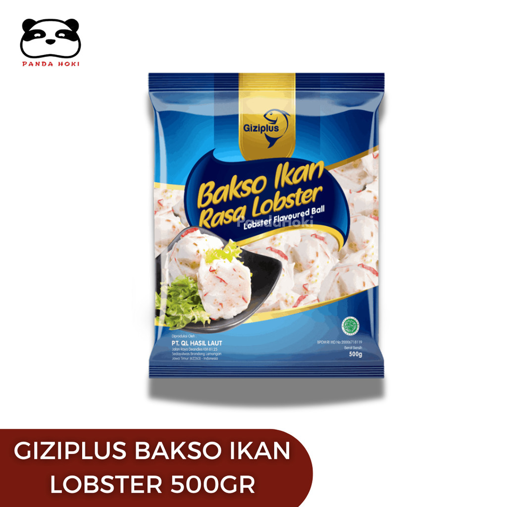 Giziplus Gizi Plus Bakso Lobster 500gr - Frozen Food