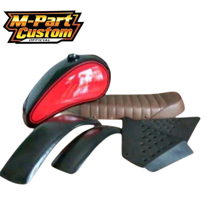 Paket Tangki Motor TANGKI MOTOR [GM] paket tangki bratstyle japstyle scrambler motor custom castem k