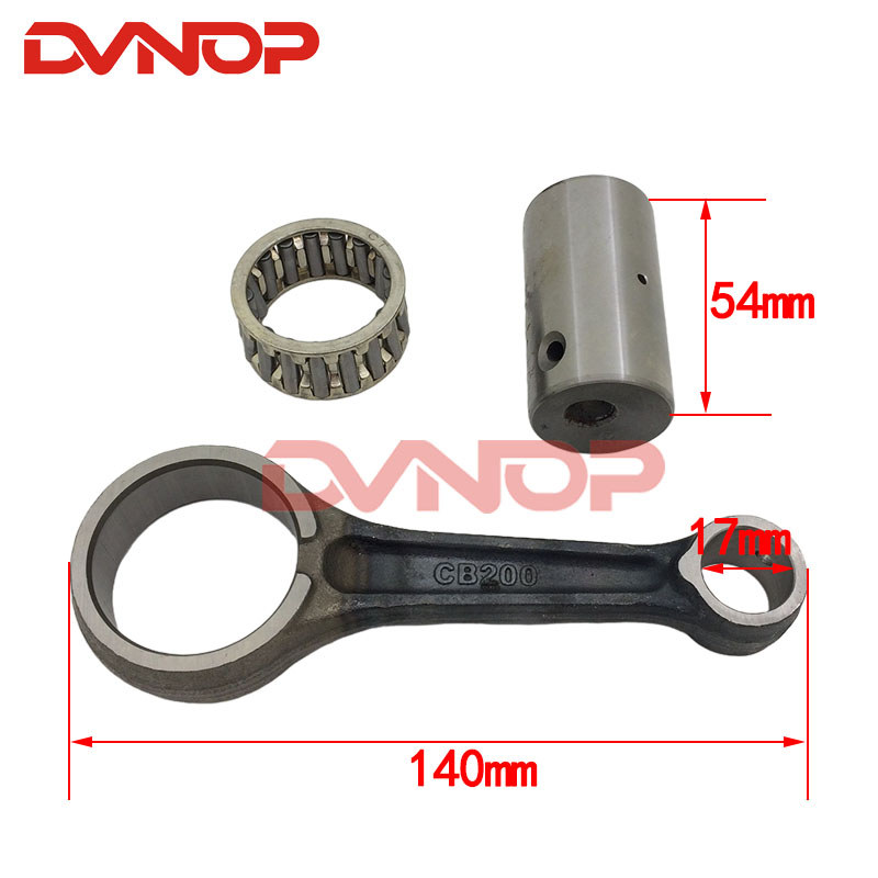 Motorcycle crankshaft connecting rod CB200 198cm3 For Zongshen CB200 WY198 CB 200 WY 198 200cc Off R