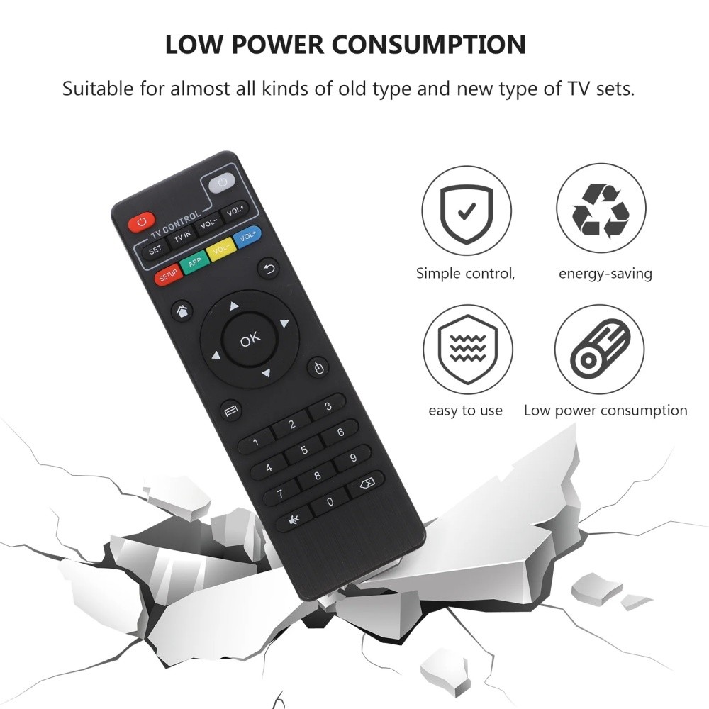 Universal Remote Control For X96 X96mini X96W Android TV Box IR Remote Controller Set Top Box with K