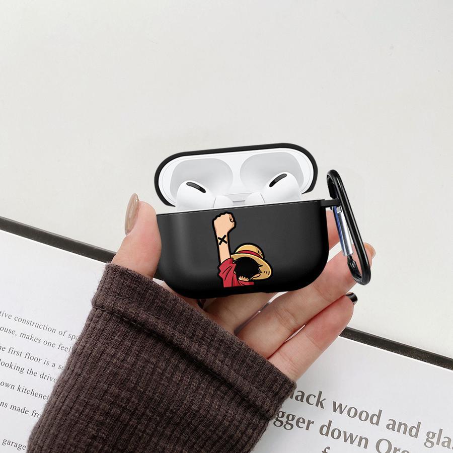Earphone Cases Cover Case For Airpods Pro2 Pro 3 Pro3 4 1 2 One Piece Luffy Zoro