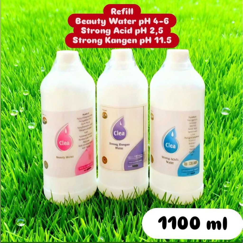 Termurah Refill Strong Acid pH 2,5 / Beauty Water pH 4-6 / Strong Kangen pH 11.5 netto 1100ml Origin