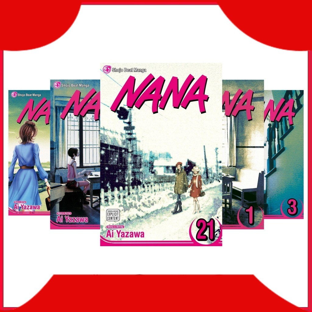 Manga Nana, by Ai Yazawa (21 book series)