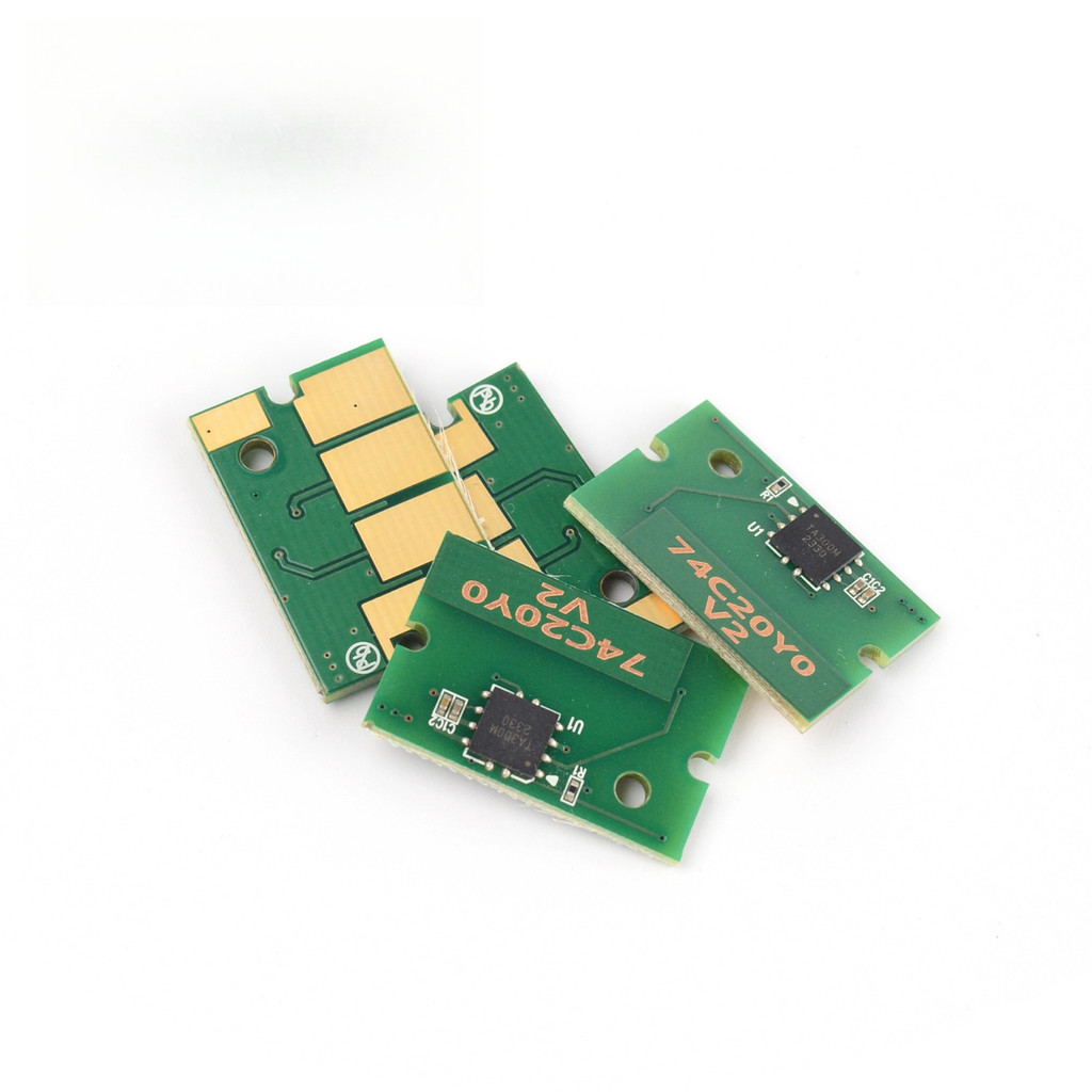4pcs CX725 Toner Chip Refill for CS720 CS725 CX725 Printer Toner Cartridge 74C1SK0 74C2SK0 74C3SK0 7