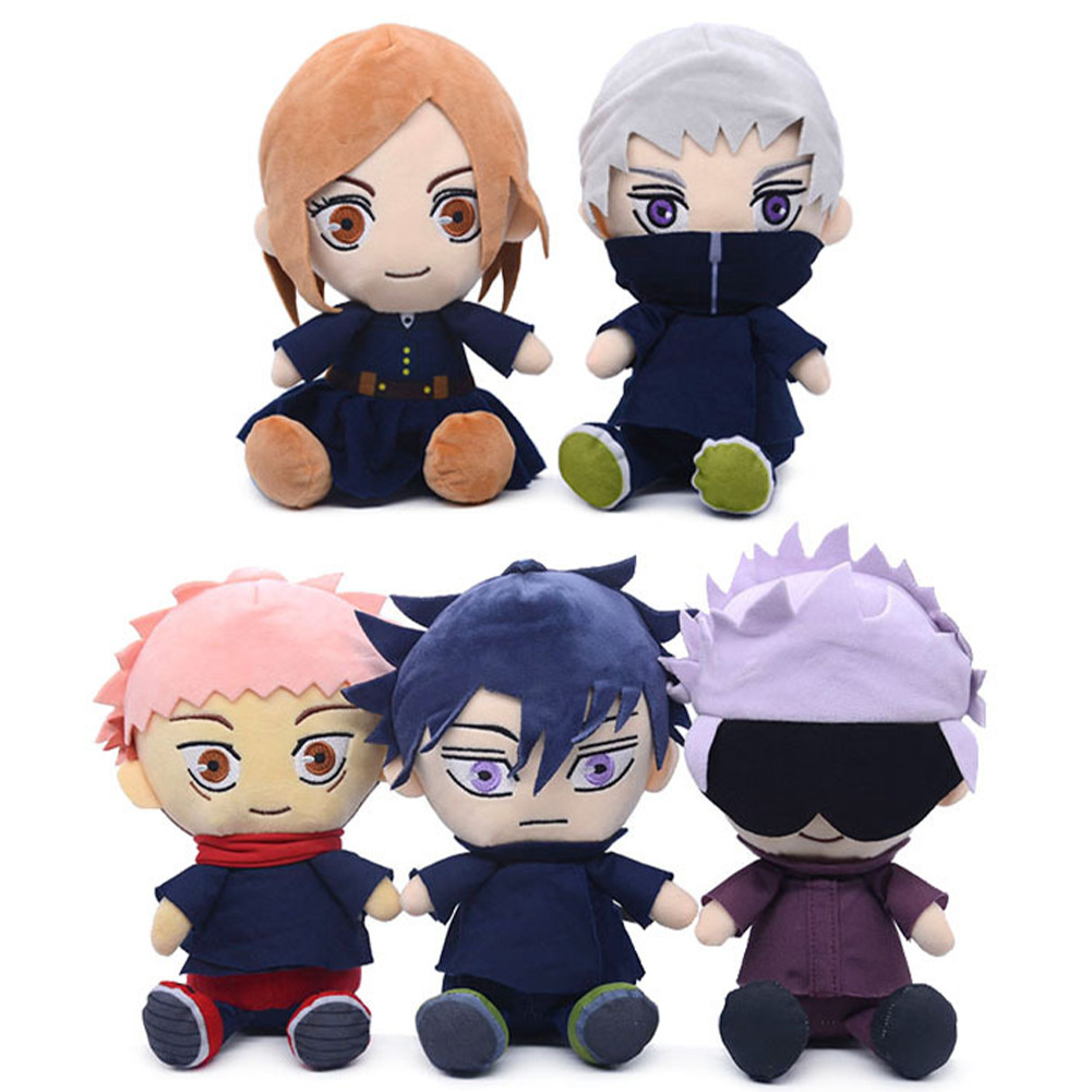 20cm Anime JJK Figures Gojo and Geto Suguru Plush Doll Itadori Yuji Inumaki Toge plushies cute Pillo