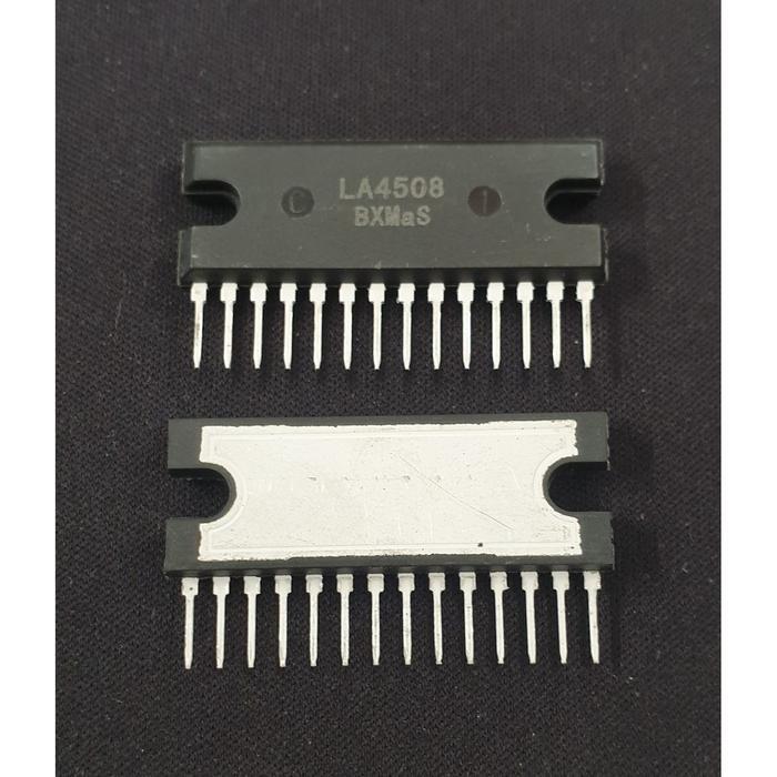 IC LA4508 LA 4508 2-Channel AF Power Amplifier utk Ampli merk Sharp BERKUWALITAS...