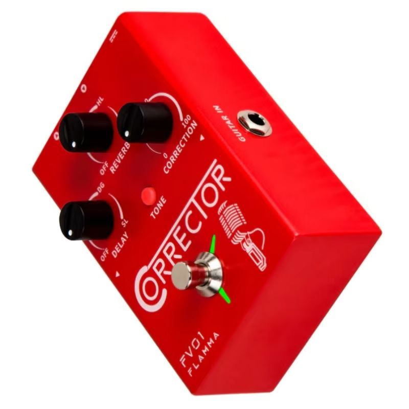 Vocal Effects Processor Pitch Correction with Delay Reverb Effect for Microphone Amplifier Stompbox 