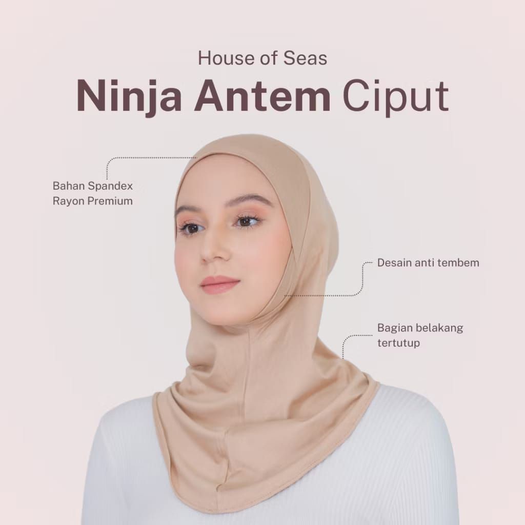 Ciput ninja dagu kaos premium|inner ninja dagu kaos rayon|Ciput ninja pinguin