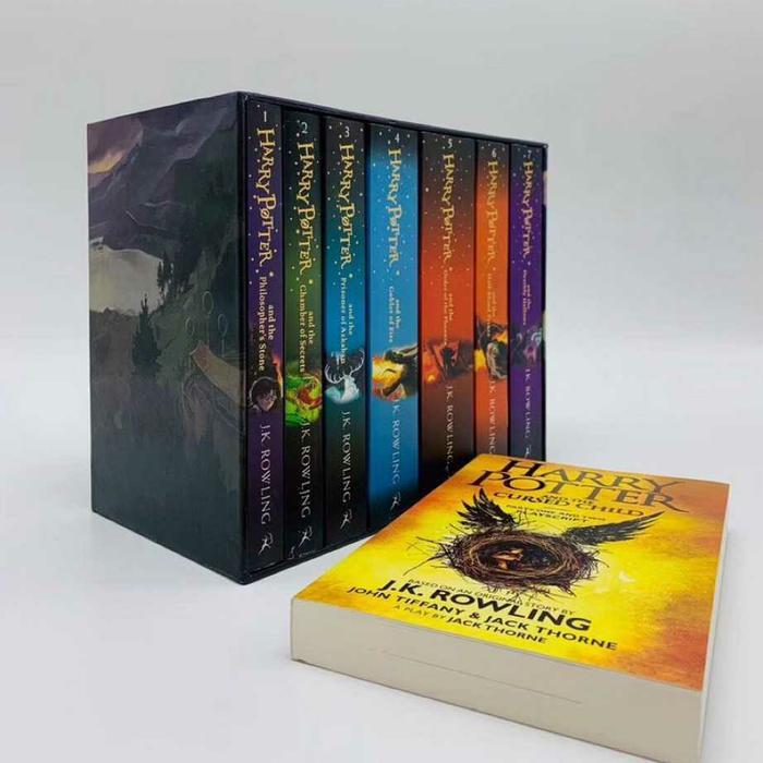 Harry Potter box set 8 buku - box bagus