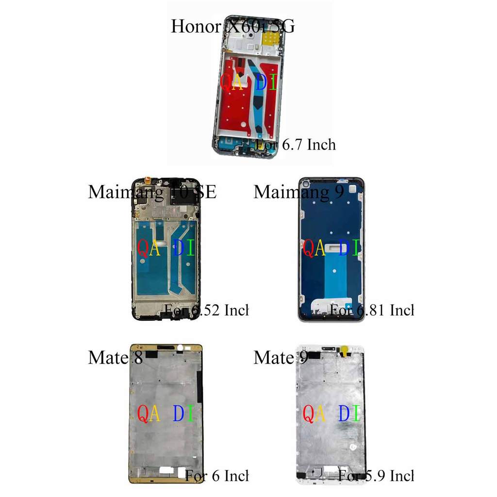 Middle Shell Frame For HUAWEI Honor X60i 5G Maimang 10 SE 11 8 9 Mate 20 Lite 4G