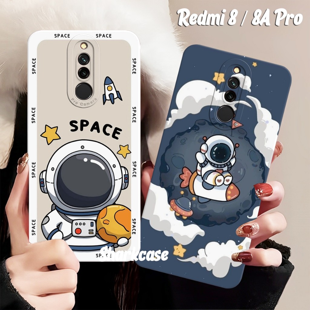 Softcase XIAOMI REDMI 8 / REDMI 8A PRO  Motif Astronot Nassa Terbaru Kekinian - Cesing Redmi - Case 
