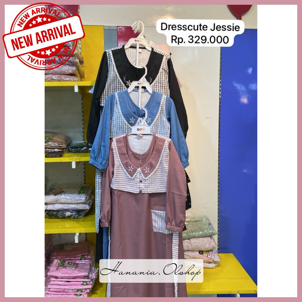 Rabbani Ori - NEW ARRIVAL Dresscute Jessie Rabbani | gamis anak | gamis lucu anak | gamis bani batut