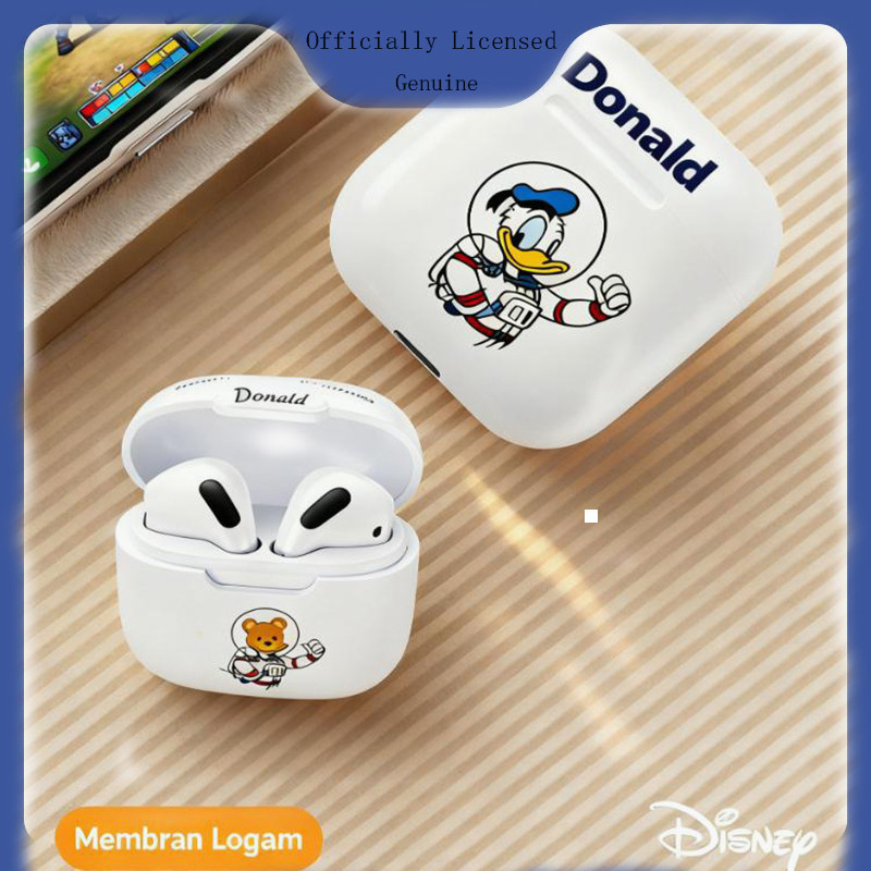 Disney True Wireless Bluetooth Earphone V5.3 – Suara HD Stereo, Musik Tanpa Kabel, Earphone TWS deng