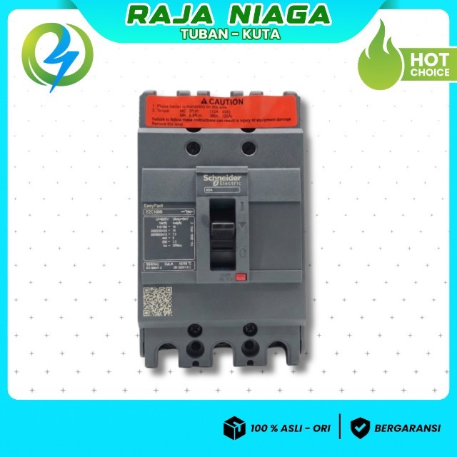 MCCB 3 Phasa 40a Schneider