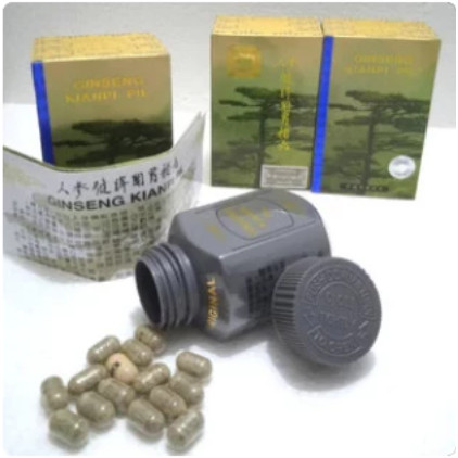 PRODUK BERKUALITAS  Kapsuma Asli Pil Gemuk Ori Original Ginseng kian pi BPOM