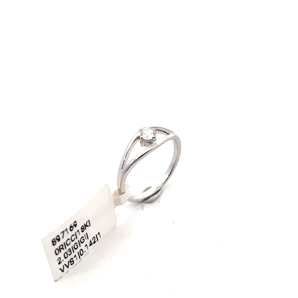 Cincin Berlian White 0.142 ct - 2.03 gr  [GE-897169] By Galeri 24