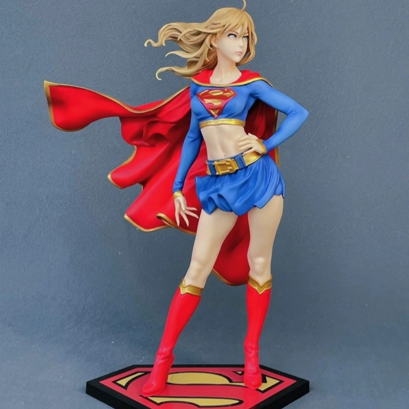 Bishoujo Statue Dark Phoenix Lady Deadpool Harley Laura Kinney Model Doll Toy Supergirl Spider Woman