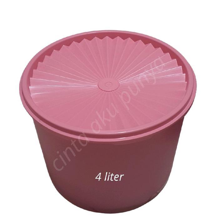 Promo Tupperware.  SUPER DECO / Toples kerupuk, Tempat penyimpanan makanan kering, kapasitas hampir 