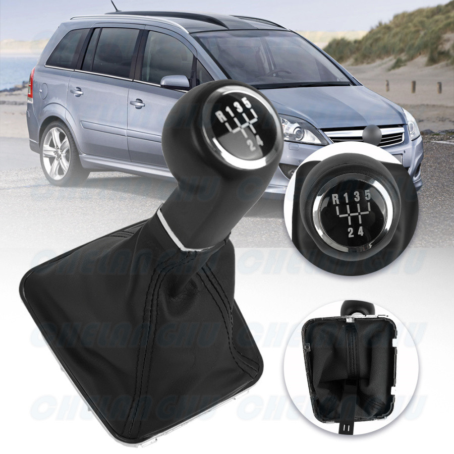 Untuk Opel Zafira B 2005 2006 2007 2008 2009 2010 Aksesoris Mobil Kenop Persneling 5 Kecepatan Denga