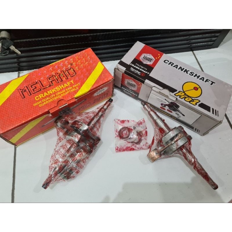 Crank Shaft Assy Mesin Chainsaw 070 / Askrek Senso 070 /Askrek Mesin Chainsaw 070