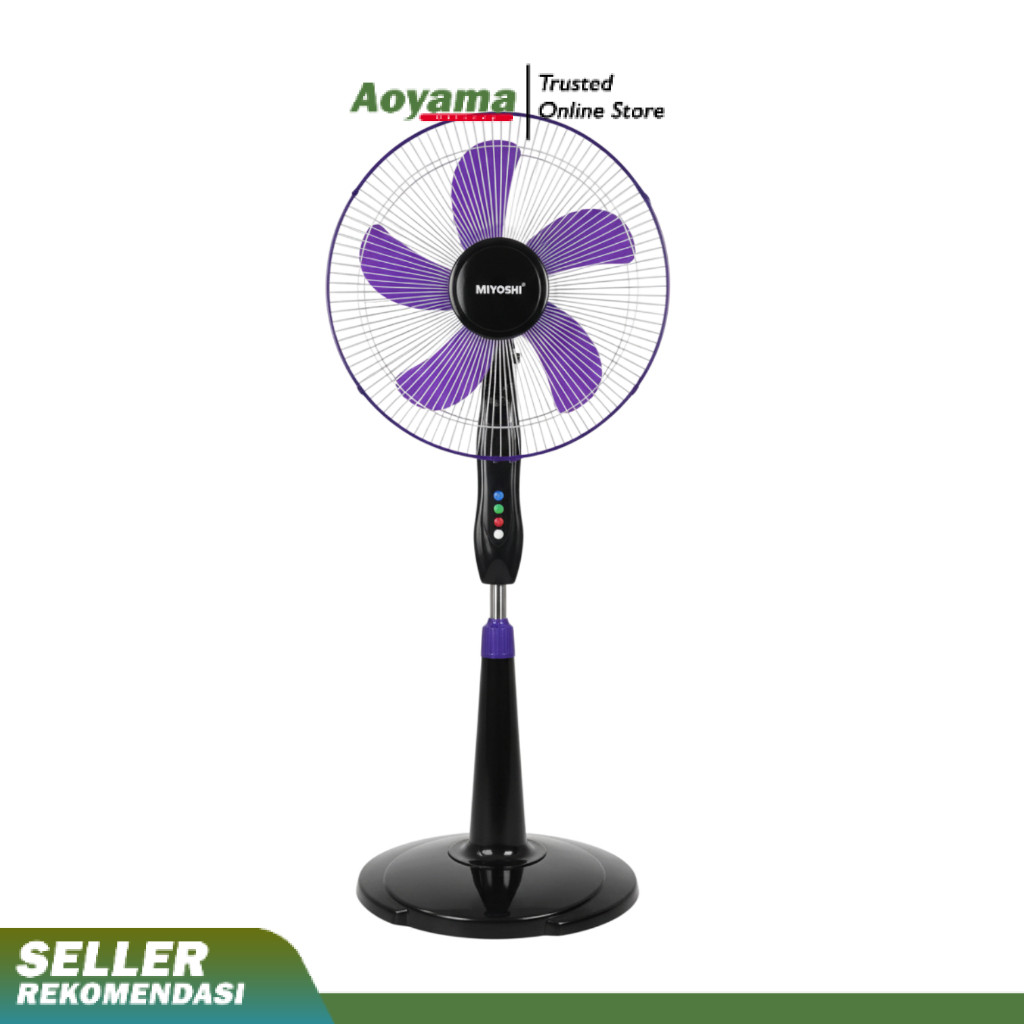 Kipas Angin Miyoshi 1603 Stand Fan 16 In Angin Kencang & Hemat Listrik
